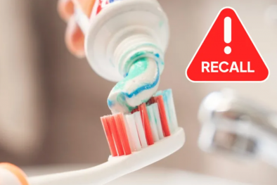 Thu hồi hơn 4 triệu tuýp kem đánh răng do vi phạm quy định sản xuất