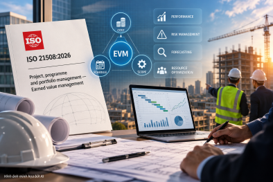 ISO 21508:2026 nâng cao hiệu quả kiểm soát tiến độ và chi phí dự án