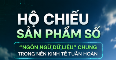 Hộ chiếu sản phẩm số: 'Ngôn ngữ dữ liệu' chung trong nền kinh tế tuần hoàn 