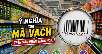 Mã vạch trên sản phẩm: 'Chìa khóa' nhận diện và quản lý hàng hóa
