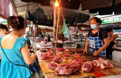 Giá thịt heo đã tăng trở lại