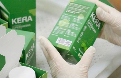 Sản phẩm kẹo rau củ Kera chứa chất tạo ngọt Sorbitol nhưng không ghi trên nhãn theo quy định
