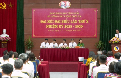Xây dựng Đảng bộ Ủy ban TCĐLCL Quốc gia trong sạch, vững mạnh, đáp ứng yêu cầu nhiệm vụ trong giai đoạn mới