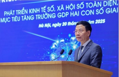 'Đổi mới đột phá đưa kinh tế số và xã hội số thành không gian phát triển mới'