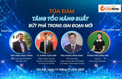 Tọa đàm trực tuyến: ‘Tăng tốc năng suất - Bứt phá trong giai đoạn mới’