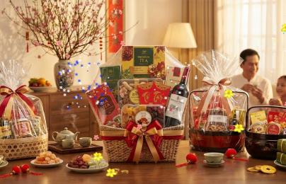 Giỏ quà Tết: Khi tình cảm cần đi cùng chất lượng