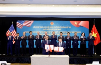 Tổng Bí thư Tô Lâm chứng kiến Vietjet trao các thoả thuận trị giá 6,3 tỷ USD với các đối tác Hoa Kỳ