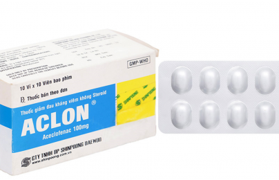 Bộ Y tế yêu cầu thu hồi toàn quốc thuốc Aclon do vi phạm mức độ 2