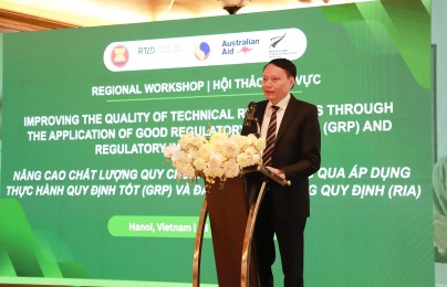 Xây dựng QCVN minh bạch, dựa trên bằng chứng thông qua áp dụng GRP và RIA