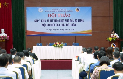 Sửa đổi Luật Đo lường hướng tới số hóa, minh bạch và phát triển bền vững