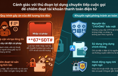 Cảnh báo chiêu lừa chuyển tiếp cuộc gọi: Nguy cơ mất tiền từ ví điện tử lan rộng
