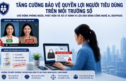 Tăng cường bảo vệ người tiêu dùng trước nguy cơ lừa đảo bằng trí tuệ nhân tạo