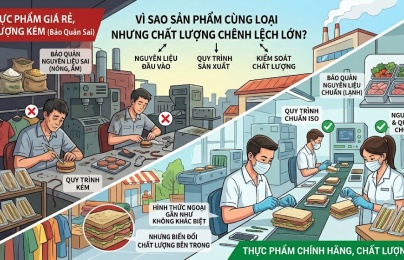 Vì sao sản phẩm cùng loại nhưng chất lượng chênh lệch?