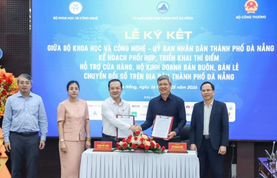 Bộ KH&CN phối hợp, triển khai thí điểm hỗ trợ chuyển đổi số cho hộ kinh doanh tại TP. Đà Nẵng