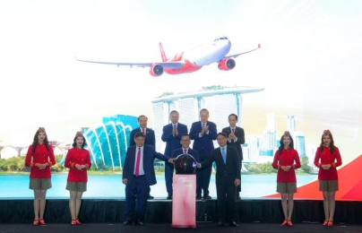 Vietjet mở đường bay Nha Trang – Singapore trước sự chứng kiến của Tổng Bí thư, Chủ tịch nước Tô Lâm