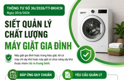 Siết quản lý máy giặt gia đình: Không đáp ứng quy chuẩn, không được lưu thông