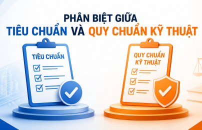 Tiêu chuẩn và quy chuẩn kỹ thuật khác nhau như thế nào?
