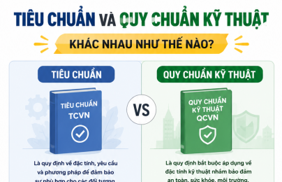 Tiêu chuẩn và quy chuẩn kỹ thuật khác nhau như thế nào?