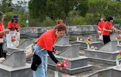 Tiếp nối truyền thống 'Uống nước nhớ nguồn' mùa tri ân tháng Bảy