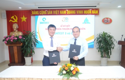 QUATEST 3 và QTC ký kết hợp tác, tạo động lực phát triển nguồn nhân lực tiêu chuẩn, đo lường, chất lượng