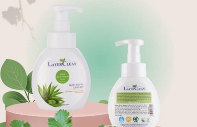 Thu hồi toàn quốc và tiêu hủy nước rửa tay dạng bọt Layer Clean do sản xuất trái phép
