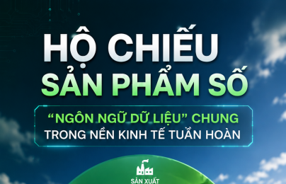 Hộ chiếu sản phẩm số: 'Ngôn ngữ dữ liệu' chung trong nền kinh tế tuần hoàn 