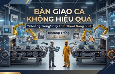 Bàn giao ca không hiệu quả: 'Khoảng trống' gây thất thoát năng suất