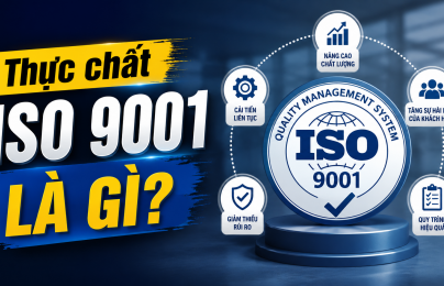 Có ISO 9001, sản phẩm chắc chắn tốt? 