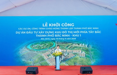 Vingroup khởi công dự án đầu tư xây dựng khu đô thị mới phía Tây Bắc thành phố Bắc Ninh