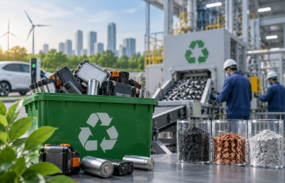 Trung Quốc ban hành tiêu chuẩn kỹ thuật đối với hoạt động tái chế pin lithium thải bỏ
