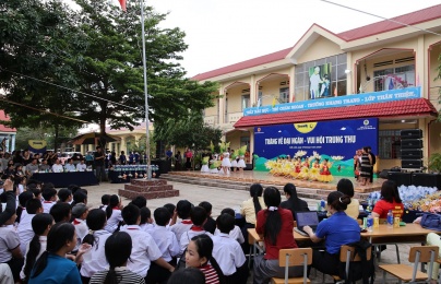Vinamilk mang mùa Trung thu giàu trải nghiệm đến với trẻ em nhiều vùng miền