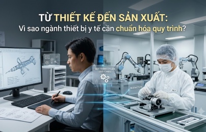 Từ thiết kế đến sản xuất: Vì sao ngành thiết bị y tế cần chuẩn hóa quy trình?