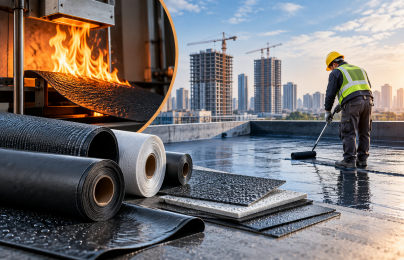 Trung Quốc cập nhật tiêu chuẩn an toàn cháy đối với vật liệu chống thấm công trình