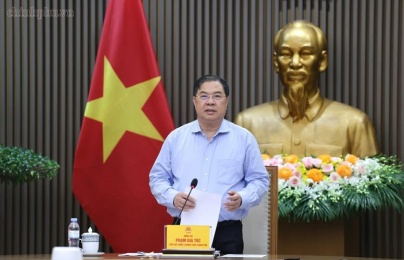 Phó Thủ tướng Thường trực Phạm Gia Túc chủ trì phiên họp Ban Công tác liên ngành đối ngoại và hội nhập quốc tế về kinh tế và khoa học - công nghệ