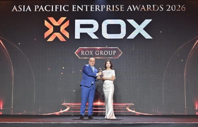 ROX Group ghi dấu ấn tại APEA 2026 với 'cú đúp' giải thưởng