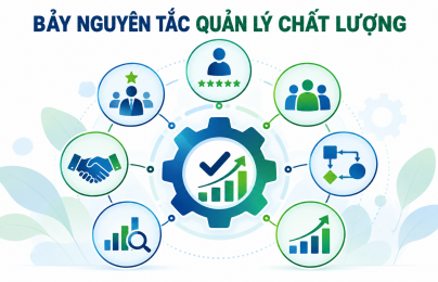 Bảy nguyên tắc quản lý chất lượng – Nền tảng nâng cao hiệu quả hoạt động của tổ chức