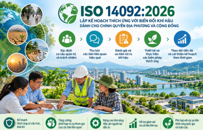 ISO 14092:2026: Hướng dẫn thích ứng với biến đổi khí hậu tại địa phương