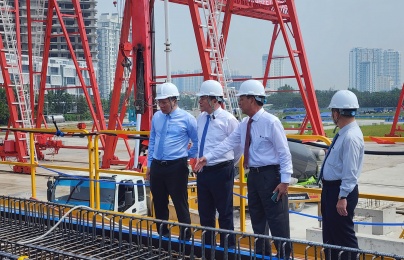 VinGroup tăng tốc thi công tuyến đường sắt tốc độ cao Bến Thành – Cần Giờ