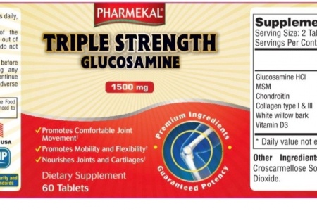 Sản phẩm Pharmekal ® Triple strength Glucosamine 1500MG vi phạm quy định của pháp luật