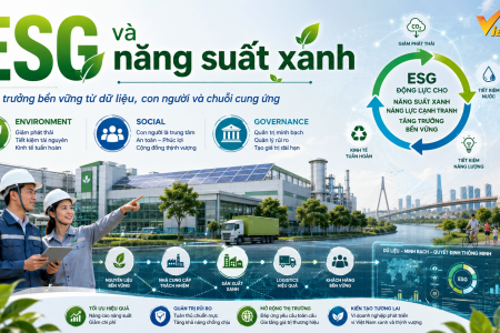 ESG không dừng ở cổng nhà máy: Khi năng suất xanh đi vào chuỗi cung ứng