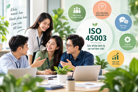 ISO 45003: Xây dựng môi trường làm việc an toàn, lành mạnh và hạnh phúc