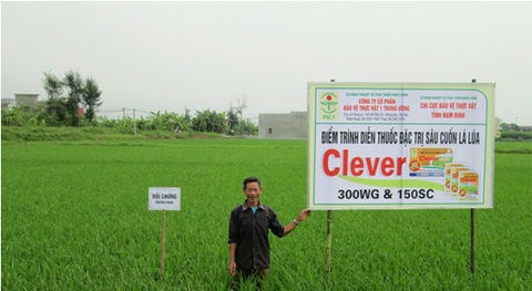 Phạt 3 doanh nghiệp có thuốc bảo vệ thực vật không đạt tiêu chuẩn