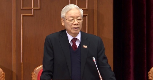 Comrade Nguyen Phu Trong was elected to be the General Secretary of the Party Central Committee term XIII