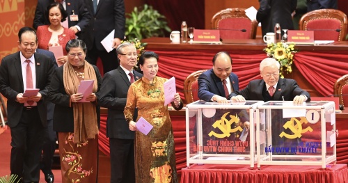 Central elected Politburo, General Secretary, Secretariat term XIII