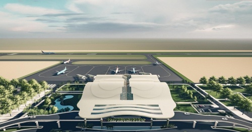 Quang Tri and the investor set a target to start construction of the airport in September 2021