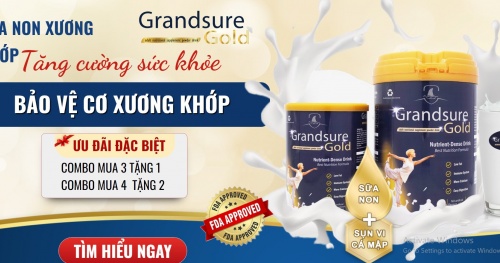 Sữa GrandSure Gold dùng “chiêu trò” lừa người dùng mua sản phẩm?