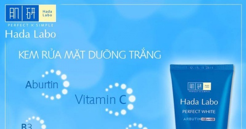 Thu hồi mỹ phẩm Hada Labo Perfect White Cleanser không đạt chất lượng