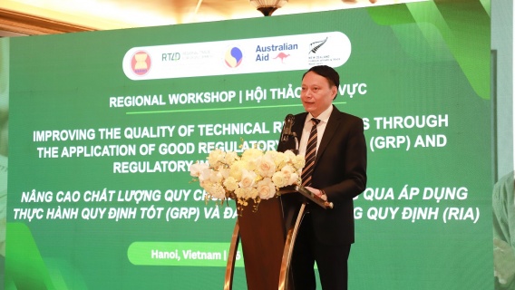 Xây dựng QCVN minh bạch, dựa trên bằng chứng thông qua áp dụng GRP và RIA