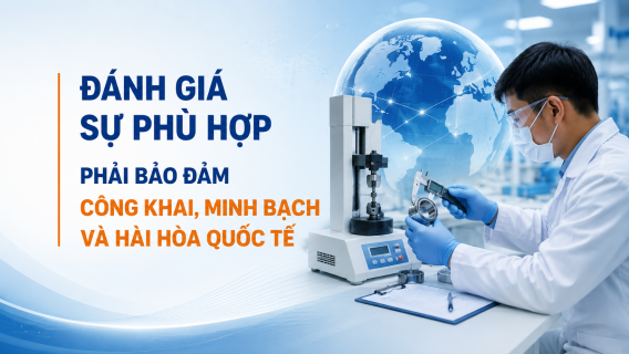 Đánh giá sự phù hợp phải bảo đảm công khai, minh bạch và hài hòa quốc tế