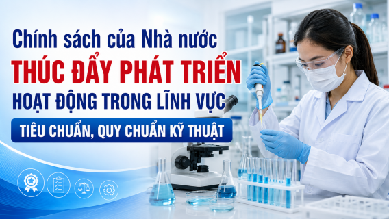 Chính sách của Nhà nước thúc đẩy phát triển hoạt động tiêu chuẩn, quy chuẩn kỹ thuật
